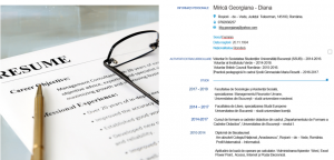 Georgiana Mirica Resume