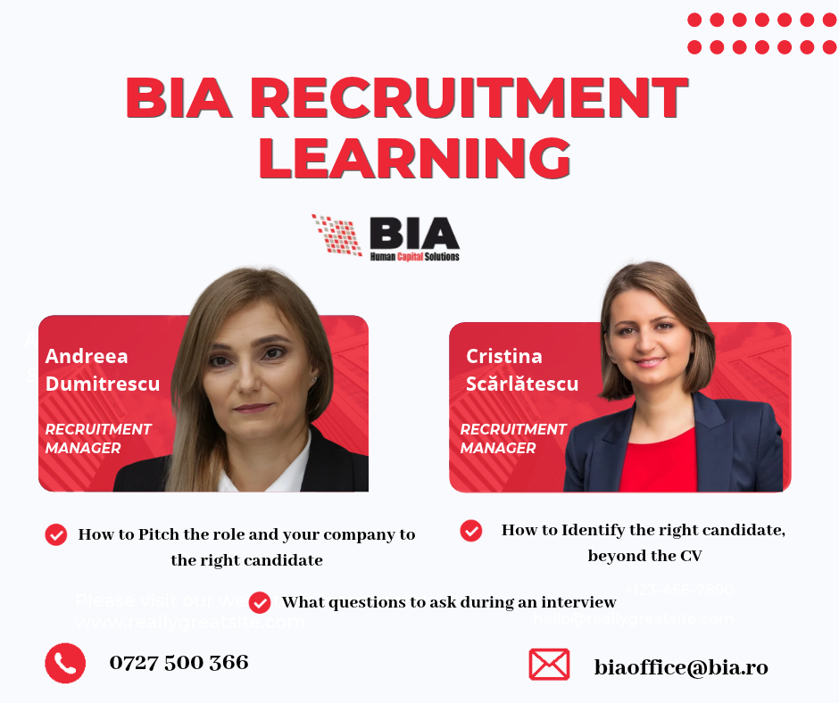 BIA Recruitment Learning